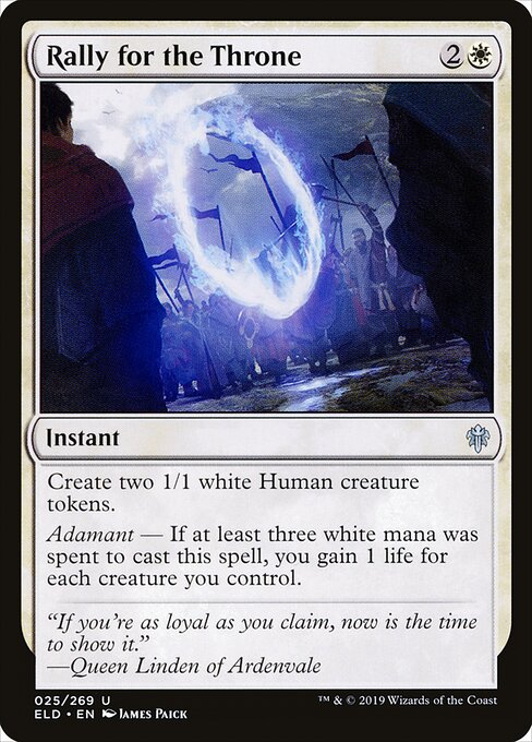 Rally for the Throne — Front