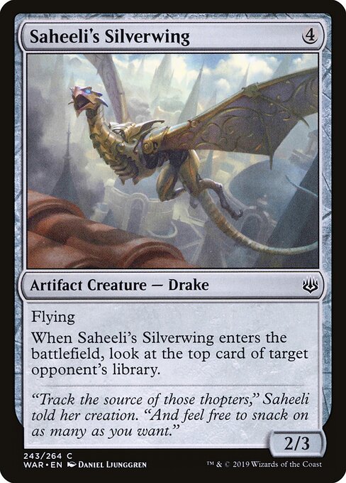 Saheeli's Silverwing — Front