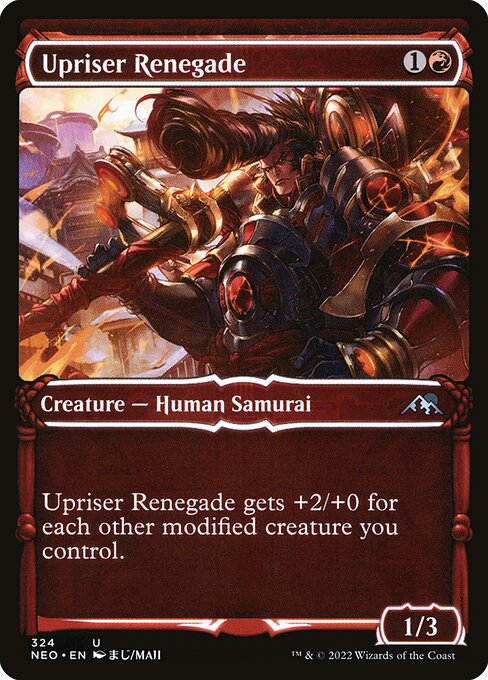 Upriser Renegade (Showcase) — Front