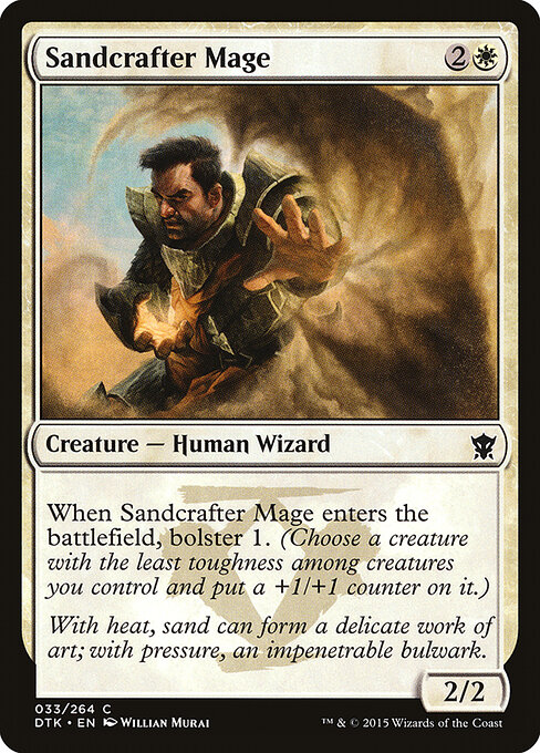 Sandcrafter Mage — Front