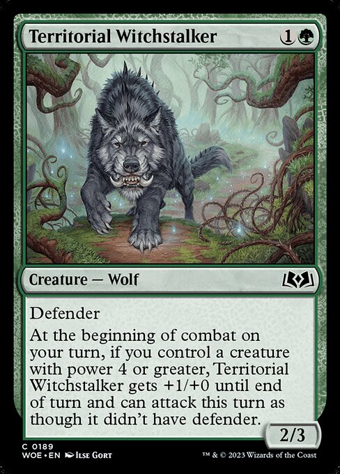 Territorial Witchstalker — Front