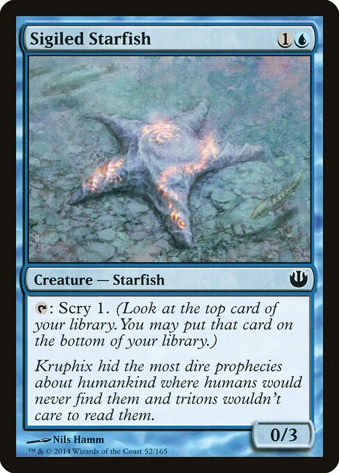 Sigiled Starfish — Front