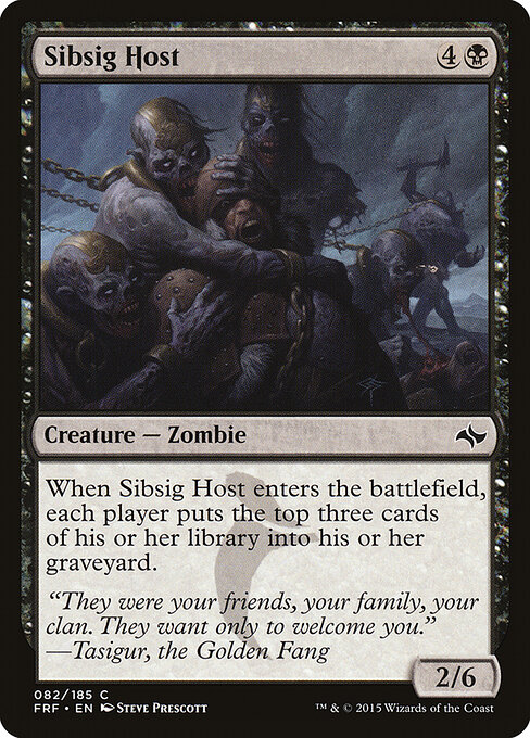 Sibsig Host — Front