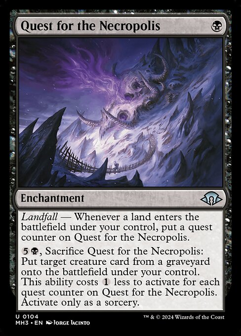 Quest for the Necropolis — Front