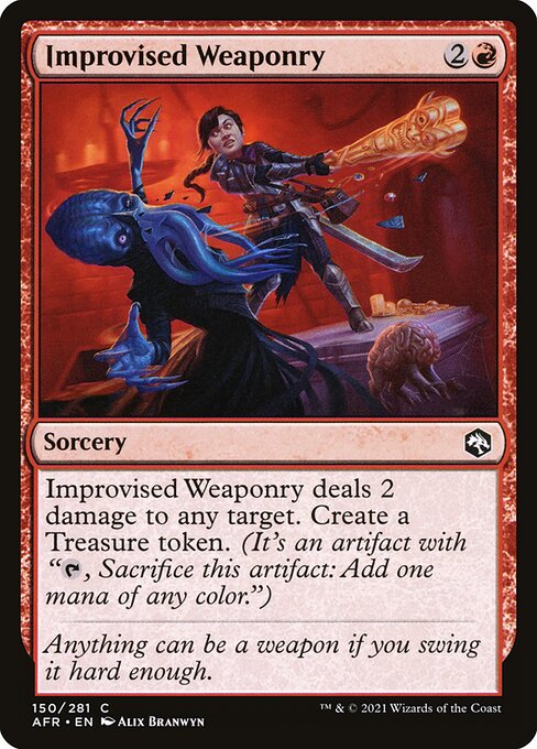 Improvised Weaponry — Front