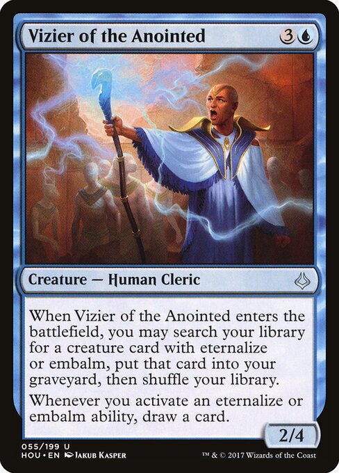 Vizier of the Anointed — Front