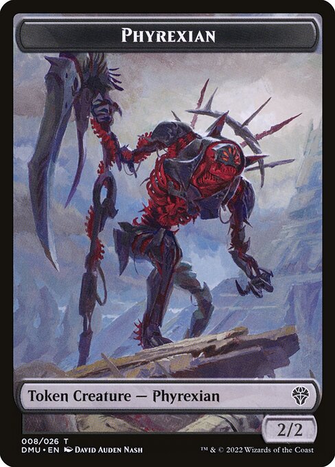 Phyrexian Token — Front