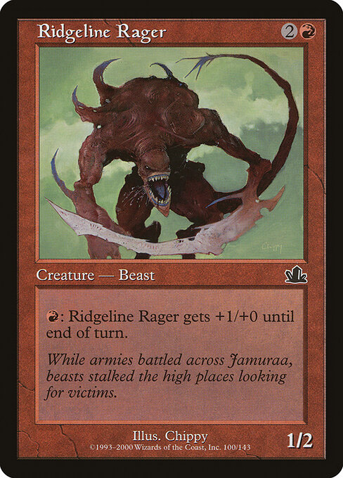 Ridgeline Rager — Front