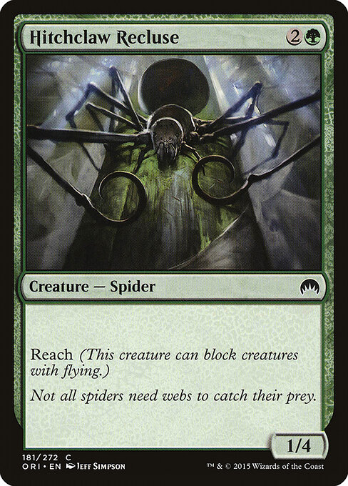 Hitchclaw Recluse — Front