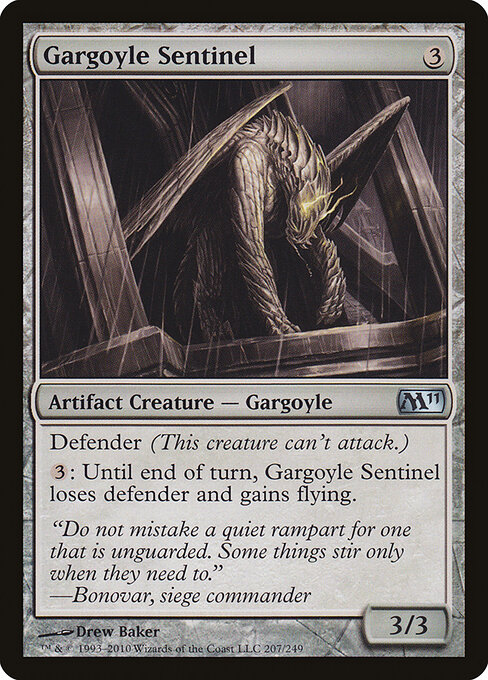 Gargoyle Sentinel — Front