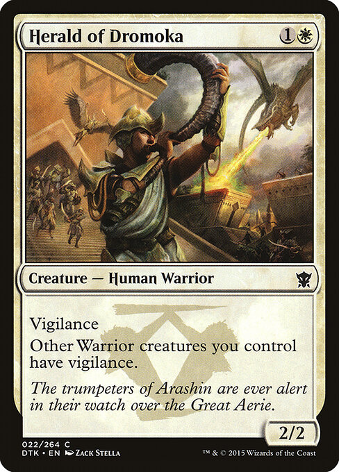 Herald of Dromoka — Front