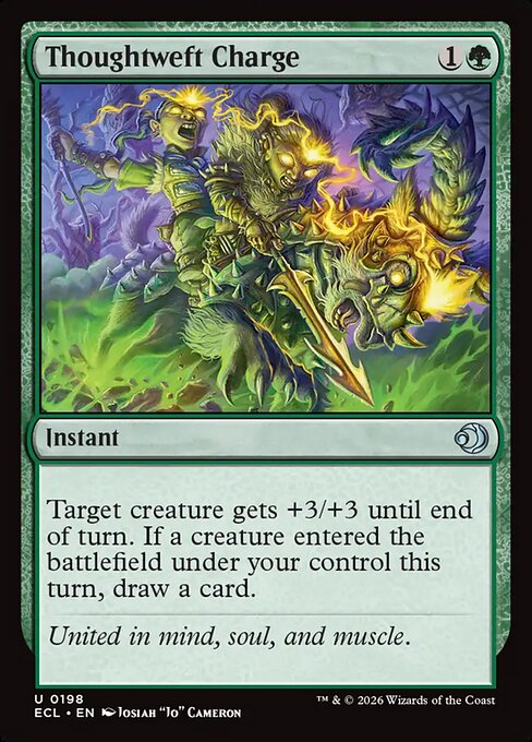 Thoughtweft Charge — Front