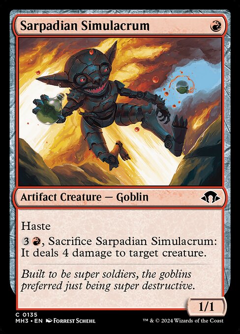 Sarpadian Simulacrum — Front