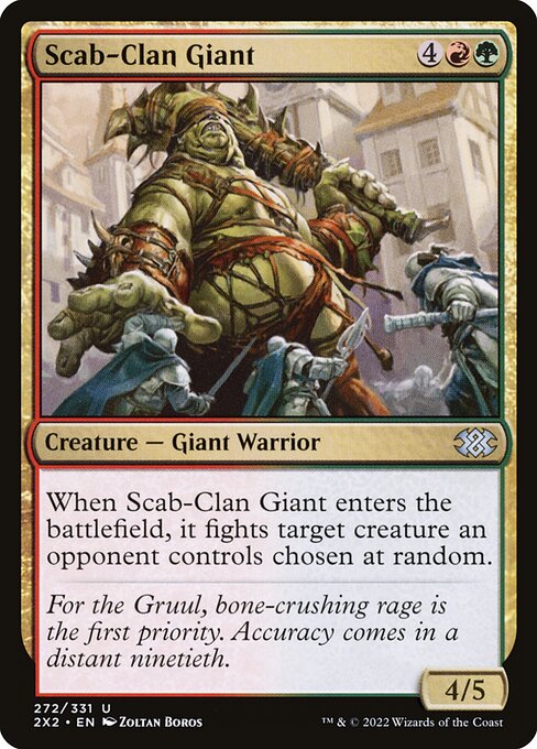 Scab-Clan Giant — Front