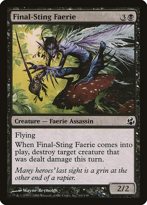 Final-Sting Faerie — Front