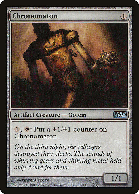 Chronomaton — Front