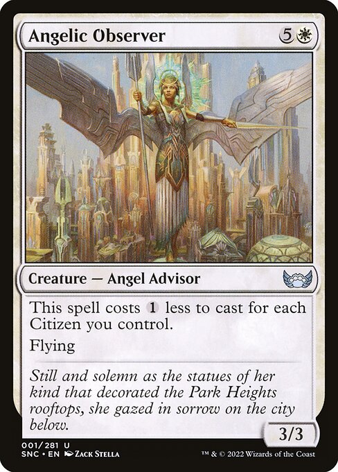 Angelic Observer — Front