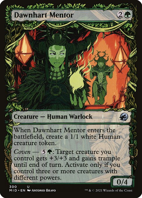 Dawnhart Mentor (Showcase) — Front