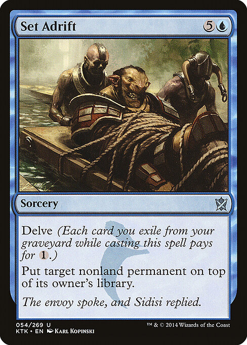 Set Adrift — Front