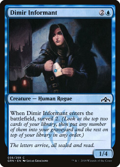 Dimir Informant — Front