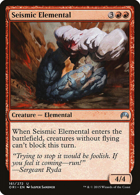 Seismic Elemental — Front