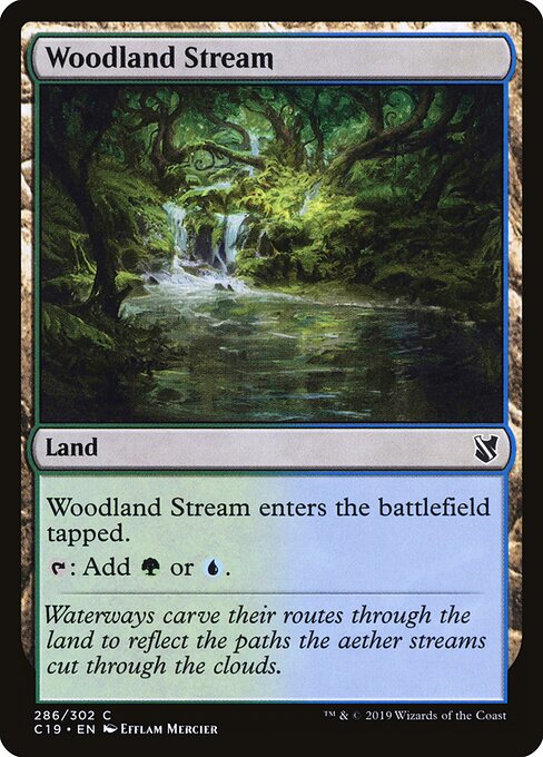 Woodland Stream — Front