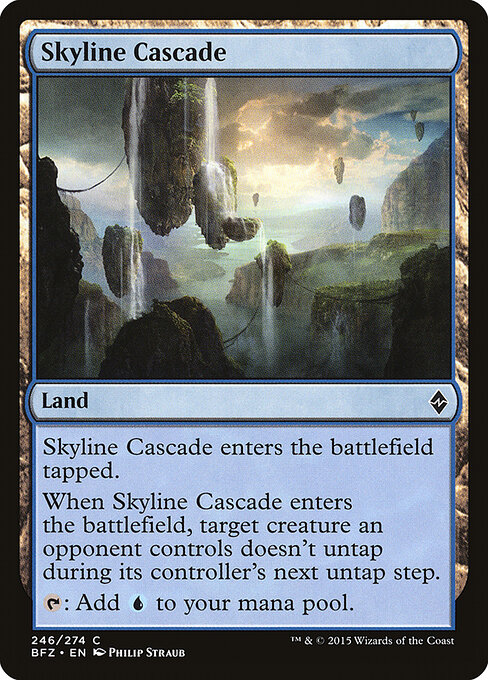 Skyline Cascade — Front