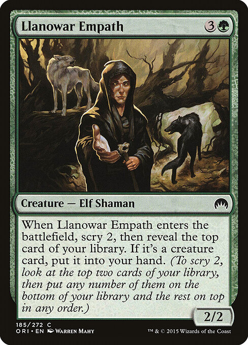 Llanowar Empath — Front