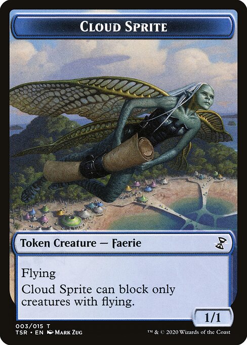 Cloud Sprite Token — Front