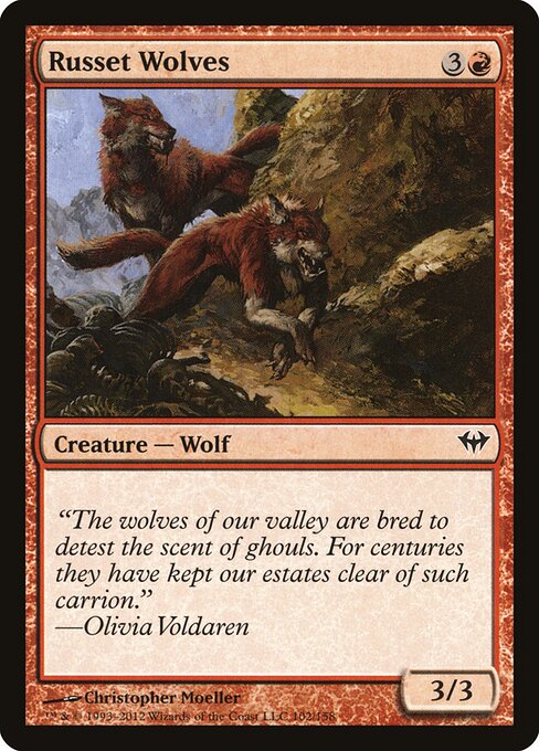 Russet Wolves — Front