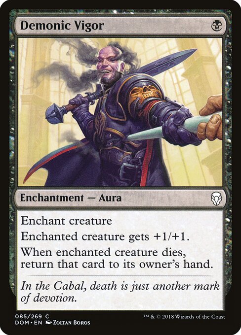 Demonic Vigor — Front