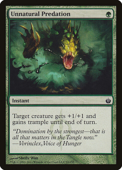 Unnatural Predation — Front