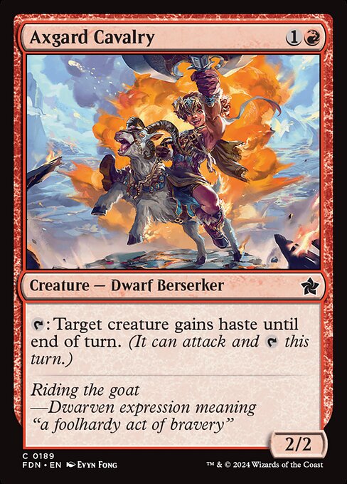 Axgard Cavalry — Front