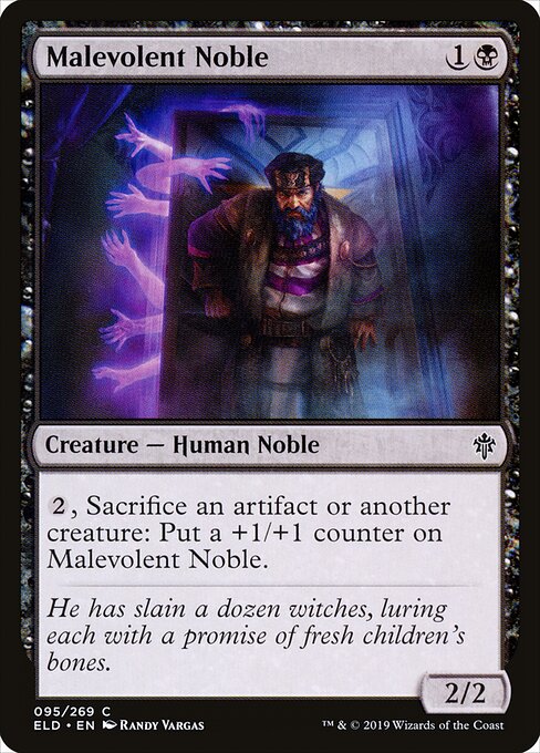 Malevolent Noble — Front