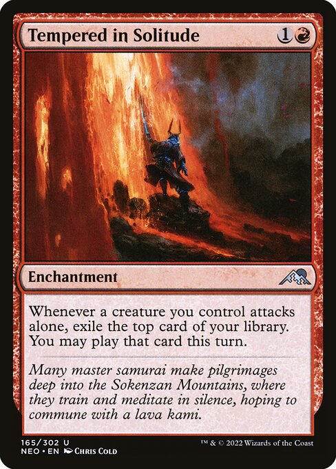 Tempered in Solitude — Front