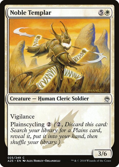 Noble Templar — Front