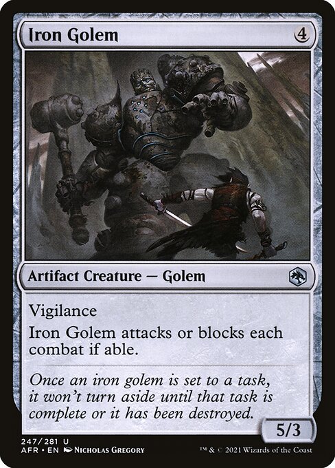 Iron Golem — Front