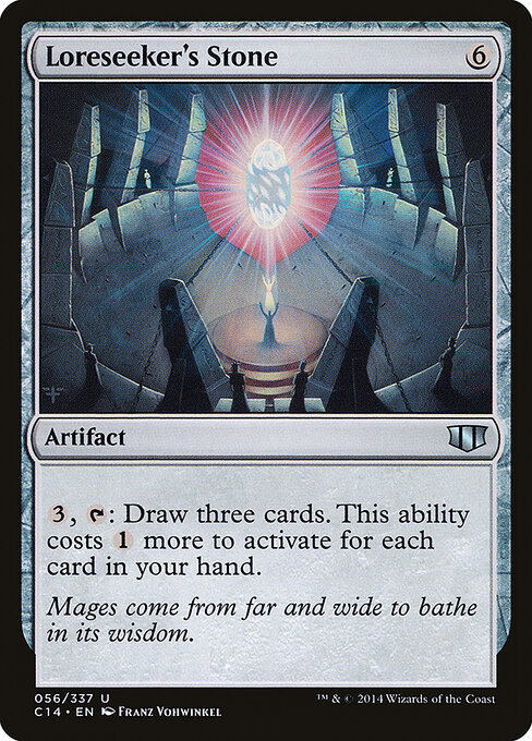 Loreseeker's Stone — Front
