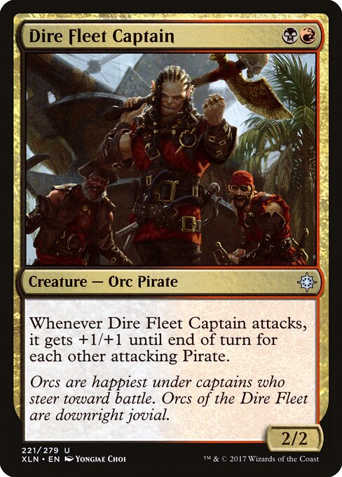 Dire Fleet Captain — Front