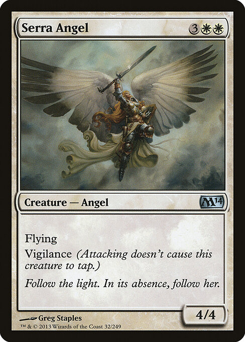 Serra Angel — Front