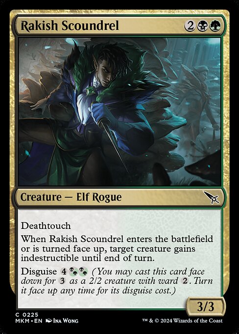 Rakish Scoundrel — Front
