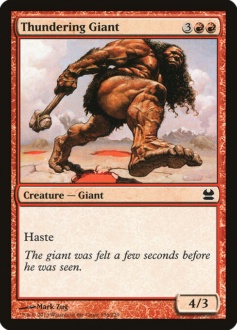 Thundering Giant — Front