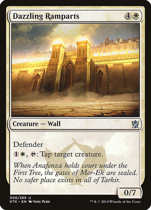 Dazzling Ramparts — Front