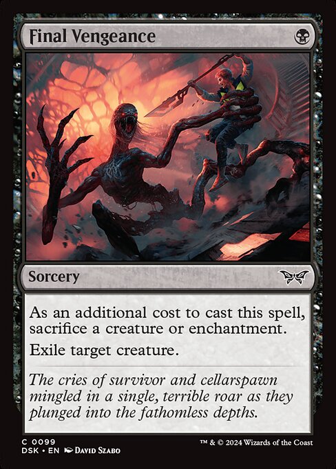 Final Vengeance — Front