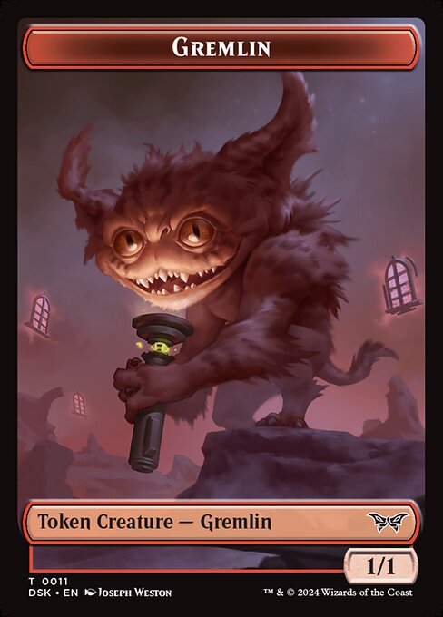 Gremlin // Manifest Double-Sided Token — Front — Gremlin