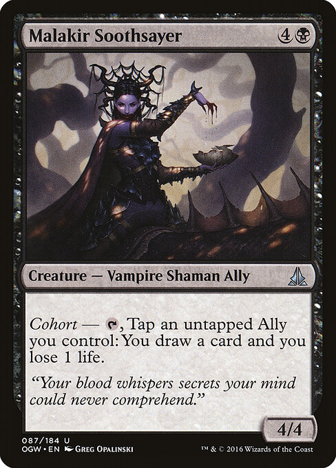 Malakir Soothsayer — Front