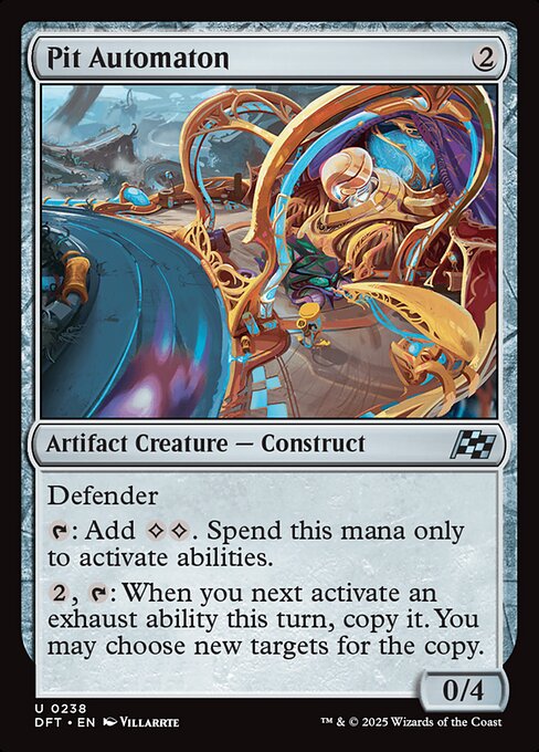 Pit Automaton — Front