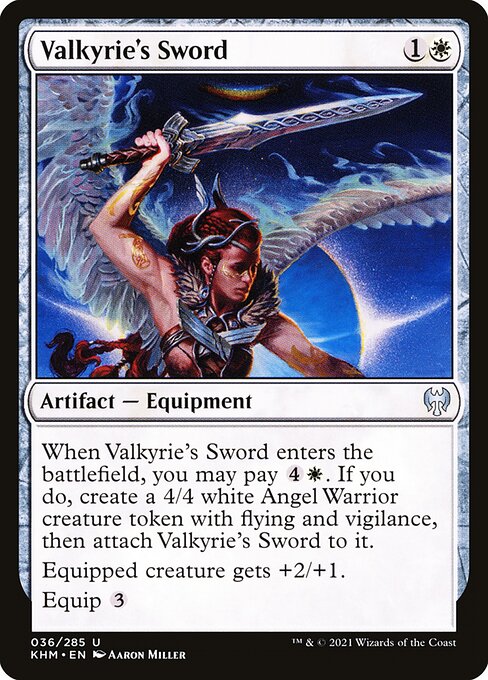 Valkyrie's Sword — Front