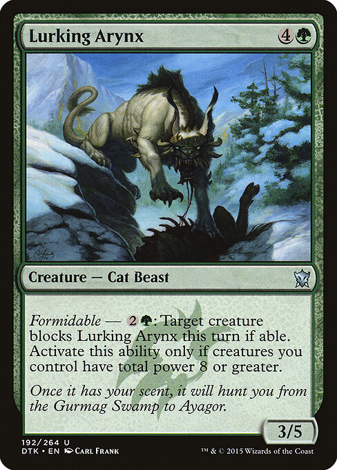 Lurking Arynx — Front