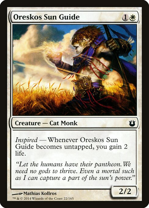 Oreskos Sun Guide — Front